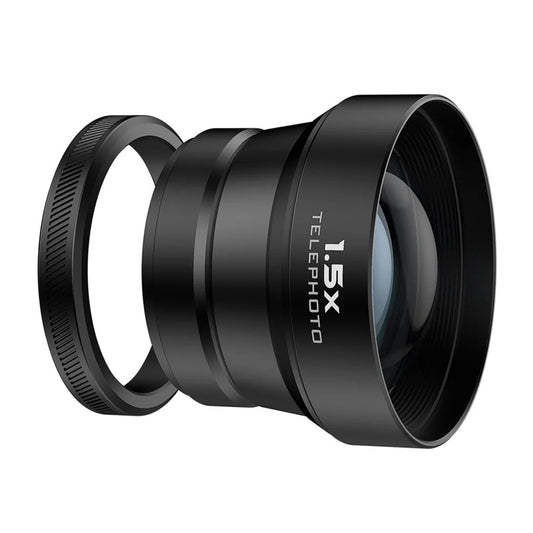 Freewell Telephoto lens for FUJI X100VI/X100V 1.5X (black)