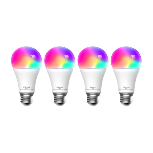 Smart W i-Fi LED Bulb RGBW W 4 Pack