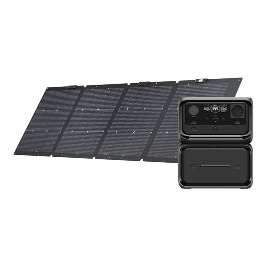 Bundle: Power station EcoFlow River 3 Max Plus + portable solar panel 220W