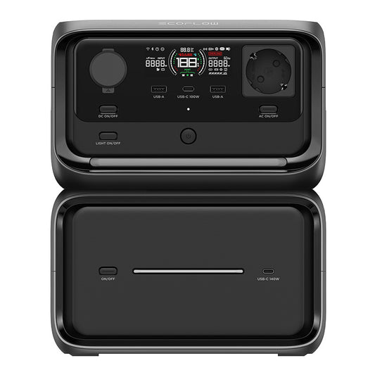 Bundle: Power station EcoFlow River 3 Max Plus + portable solar panel 220W