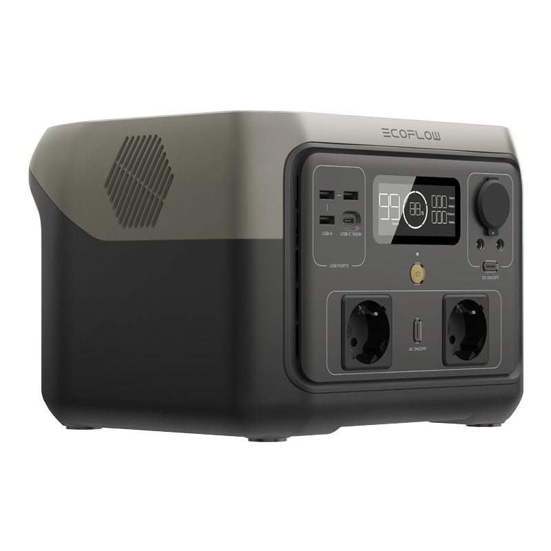 Bundle: Power station EcoFlow River 2 Max + portable solar panel 160W