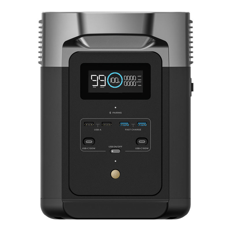 Bundle: Power station EcoFlow Delta 2 + portable solar panel 400W