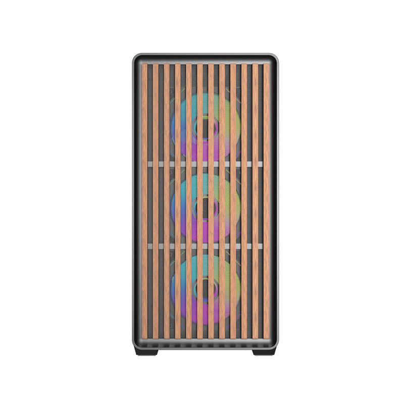 darkFlash DS900WD ATX PC Case with 4 fans (Black)