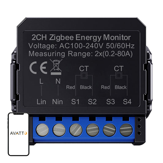 Avatto bi-directional energy meter ZWPM16-2