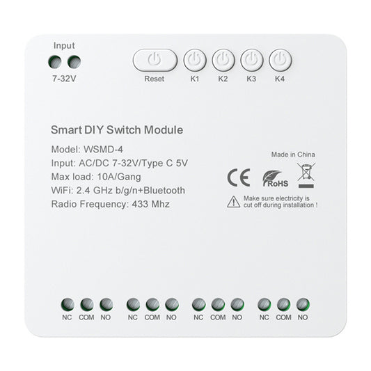 Avatto WSMD-4 32V DIY Smart Switch Module