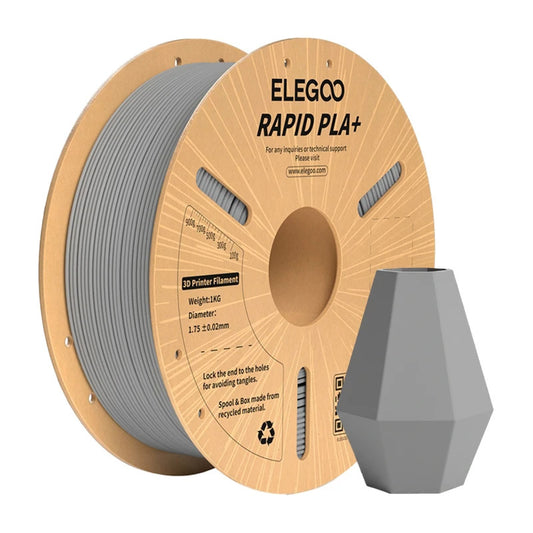 ELEGOO Rapid PLA+ Filament (Grey)