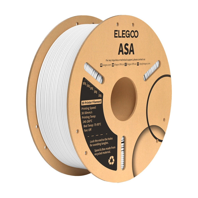 ELEGOO ASA Filament (White)