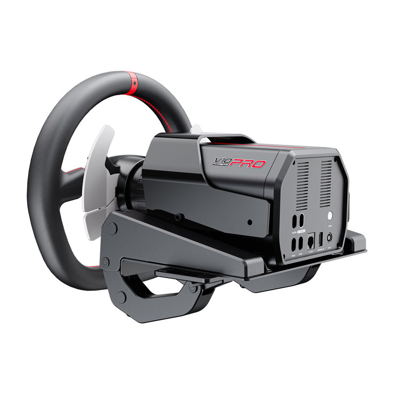 Gaming Set PXN-V10 Pro – Racing Wheel + Pedals + Mounting Clamps (PC / PS4 / Xbox One / Xbox Series X|S)