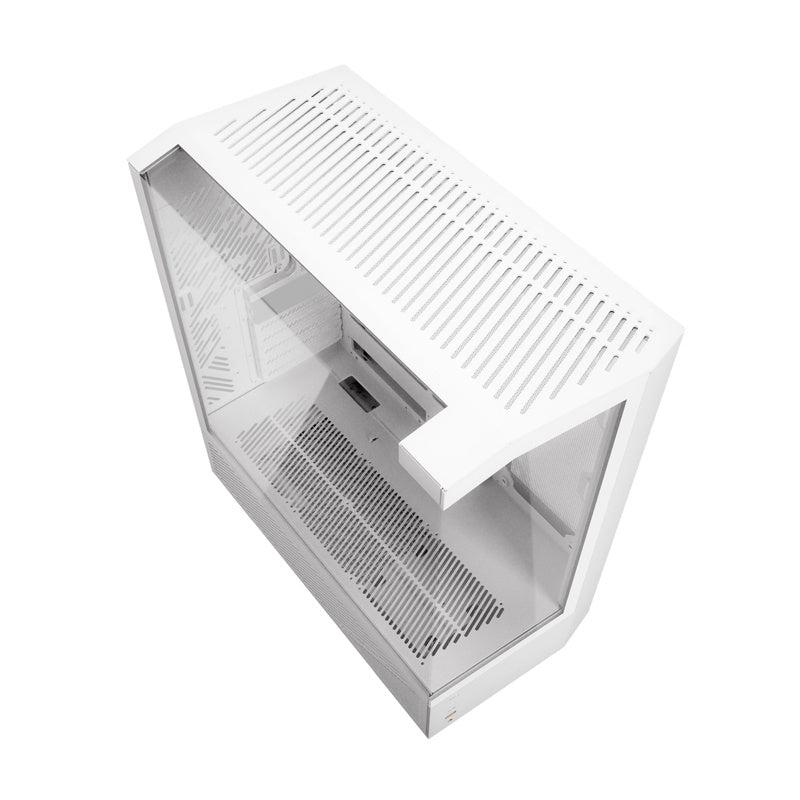 DarkFlash Computer Case DY460 White with 4 ARGB fans