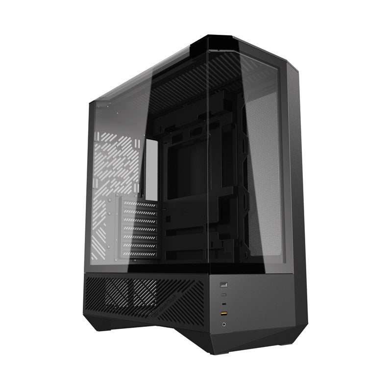 DarkFlash Computer Case DY460 Black with 4 ARGB fans