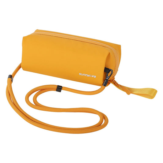 Storage Bag Sunnylife for DJI OSMO 360/ Insta360 GO Ultra/ OP 3/ action camera, smart phone (yellow)