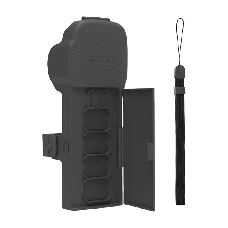 Sunnylife protective case with strap and lanyard for Osmo Pocket 3 (gray)