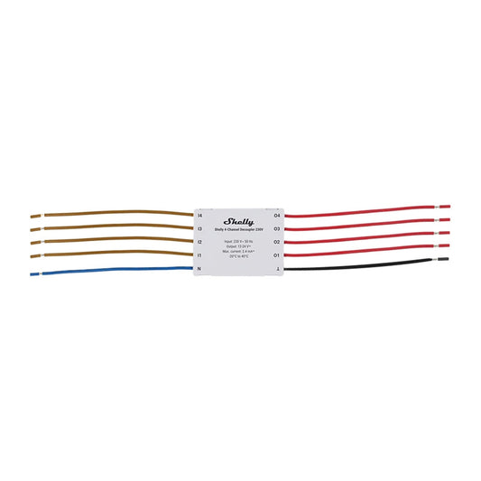 Shelly 4-Channel Decoupler 230V