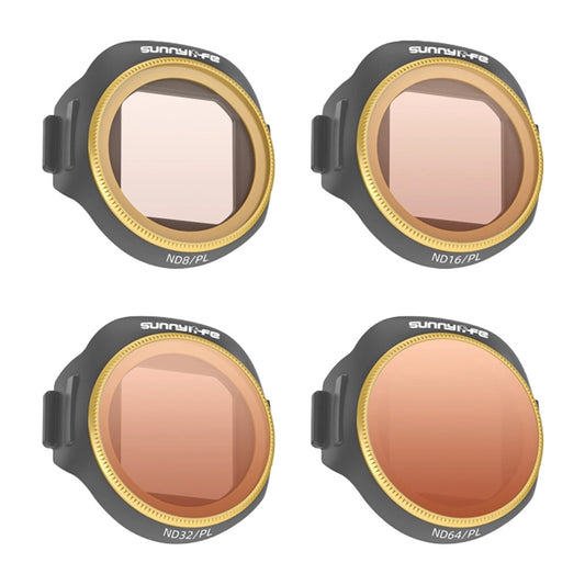 Sunnylife 4pcs ND8/PL + ND16/PL + ND32/PL + ND64/PL Lens Filter Set for MINI 5 Pro