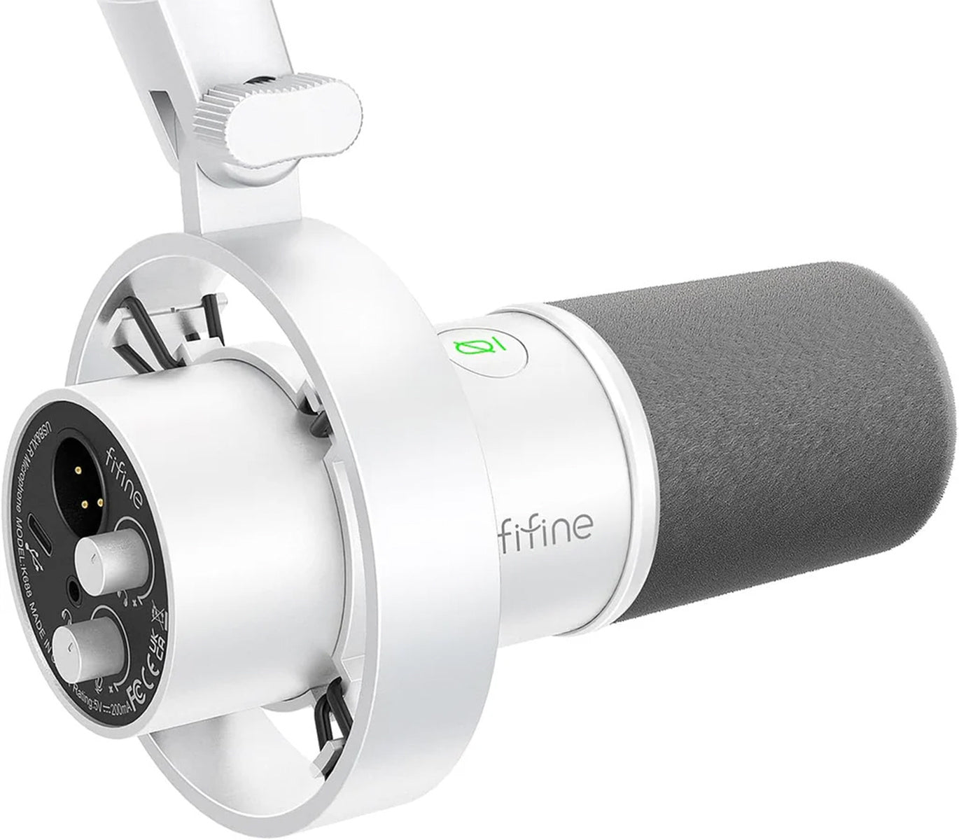 Fifine Dynamic microphone K688W (white)