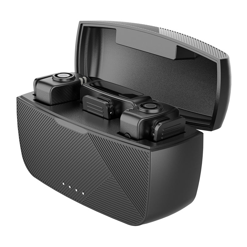 Fifine Wireless lavalier two microphones M (black)