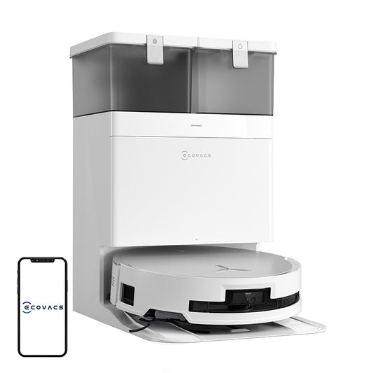 Ecovacs Robotic vacuum cleaner X8 OMNI (WHITE)
