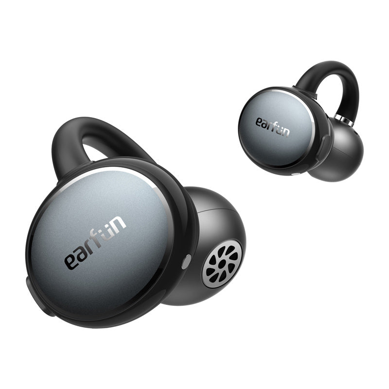 Earphones EarFun Clip (black)