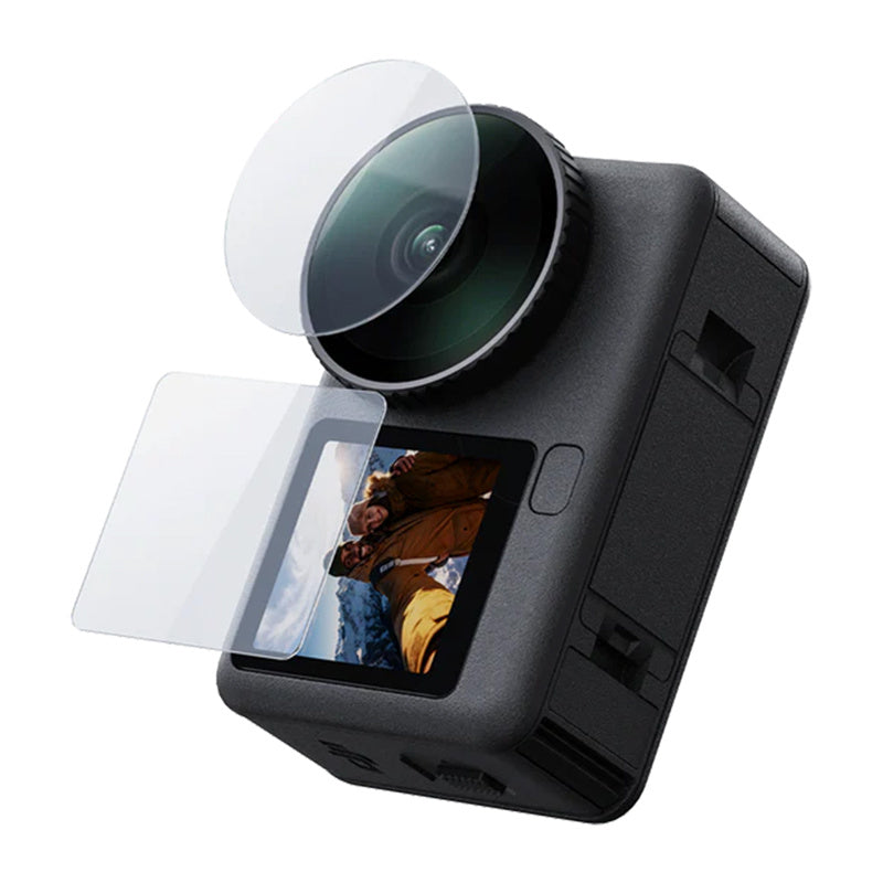 Telesin Tempered Glass for DJI Osmo Action 6 (Lens + Screen)