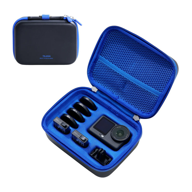 Telesin DisAdv EVA Carrying Case for DJI Osmo Action 6 (Black)
