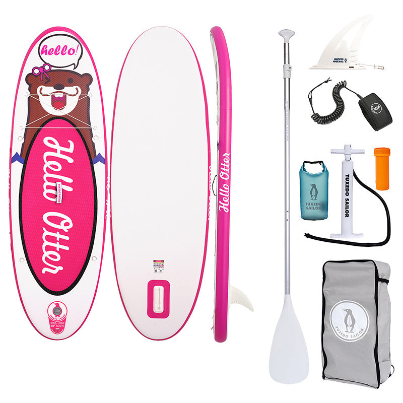 FunWater Inflatable Paddle Board for kids Tuxedo Sailor (pink)