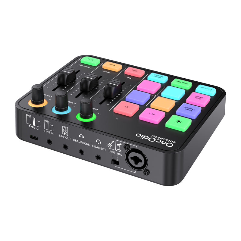 Audio Mixer & Sound Card OneOdio Solocaster
