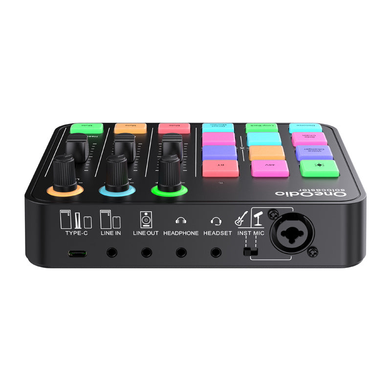 Audio Mixer & Sound Card OneOdio Solocaster