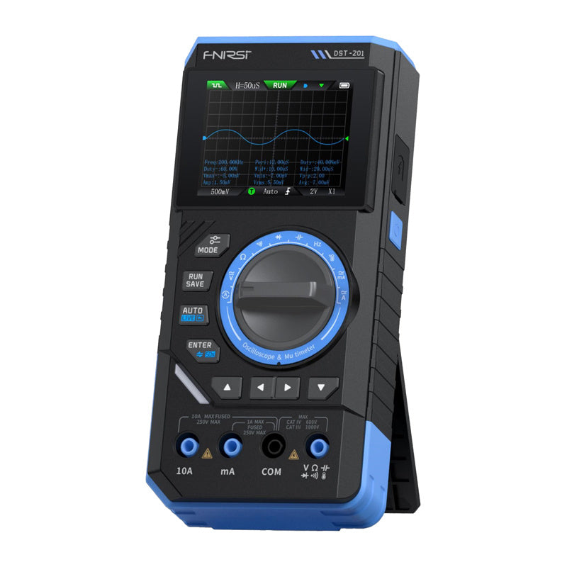 FNIRSI Handheld Digital Multimeter Oscilloscope SigGen 3 in 1 DST-201