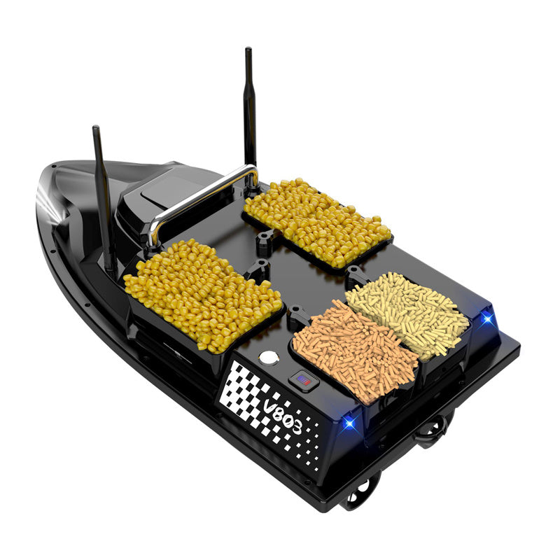 Flytec RC Boat V803-GPS 12000mah