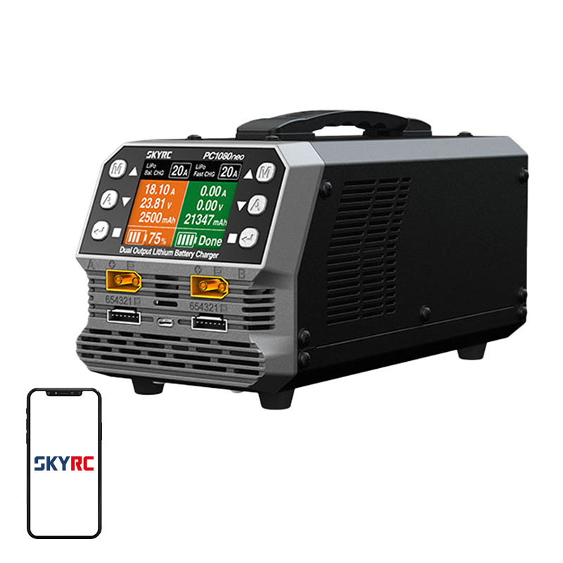 SkyRC PC1080neo Dual Output Lithium Battery Charger