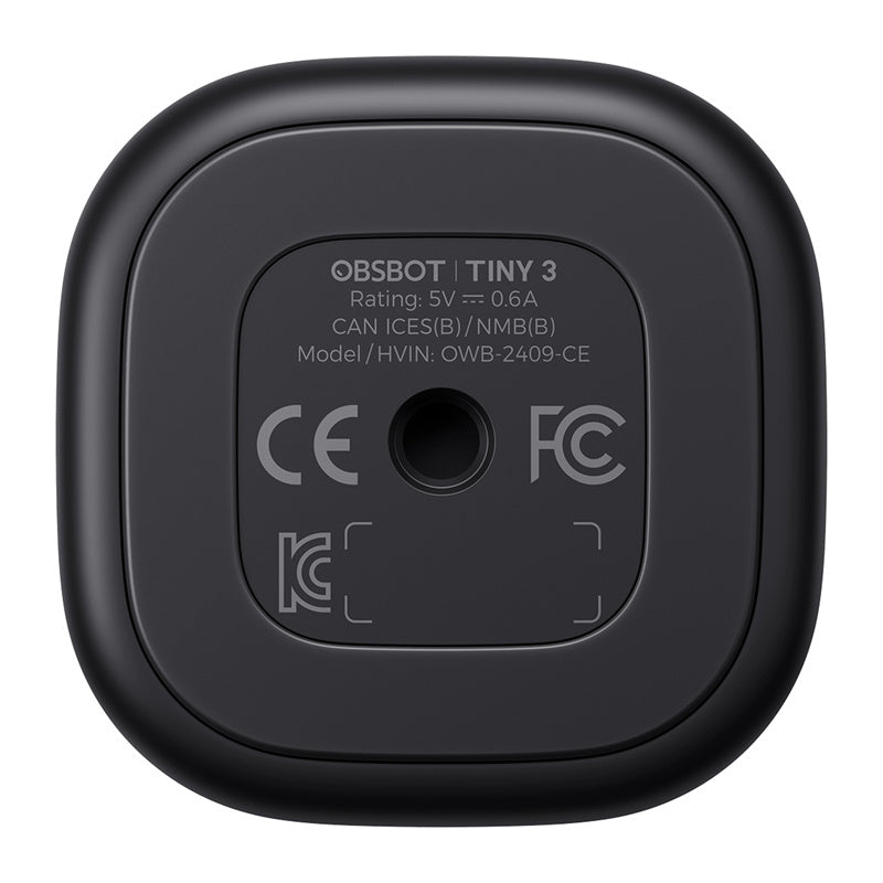 Kamera internetowa OBSBOT Tiny 3 z pilotem