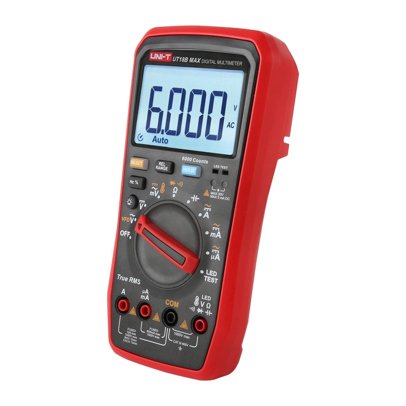 Uni-T True RMS Digital Multimeter UT18B MAX