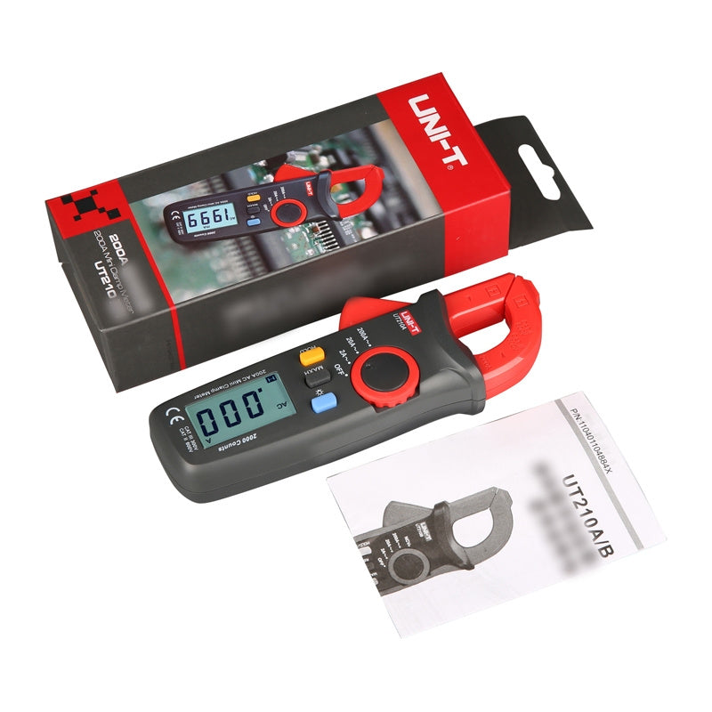 Uni-T Mini Digital Clamp Meter UT210A