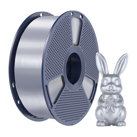 Filament Sunlu PLA+ Silk (srebrny)