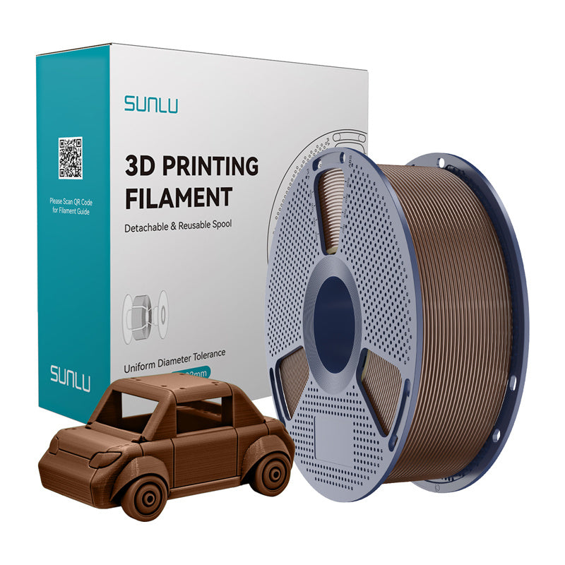 Filament Sunlu PETG (kawowy brązowy)