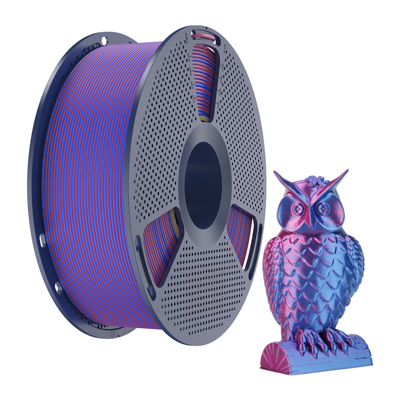 Sunlu Filament PLA+ Silk Dual Color Red Blue