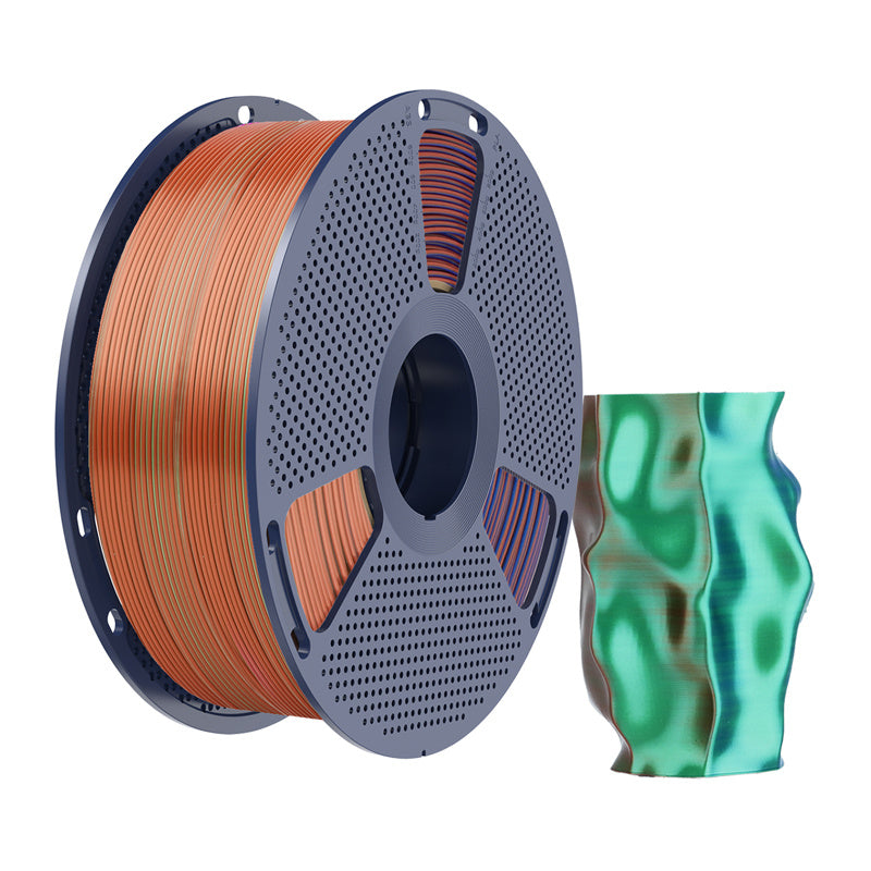 Sunlu Filament PLA+ Silk Tri-Color Orange Blue Green