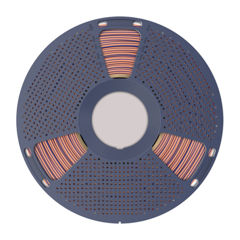Sunlu Filament PLA+ Silk Tri-Color Orange Blue Green