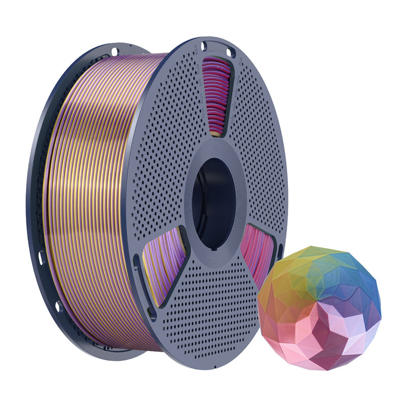 Sunlu Filament PLA+ Silk Forth-Color Blue Purple Red Gold
