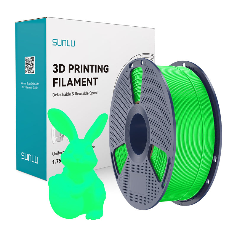 Sunlu Filament PLA Glow In The Dark Future Green