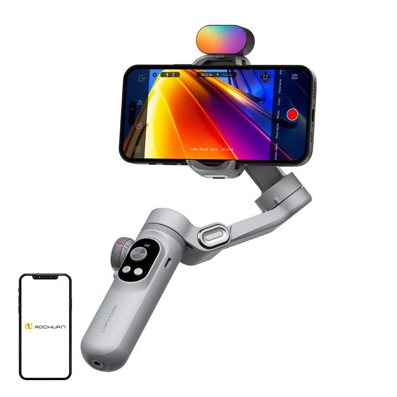 Gimbal AOCHUAN X Pro RGB (grey)