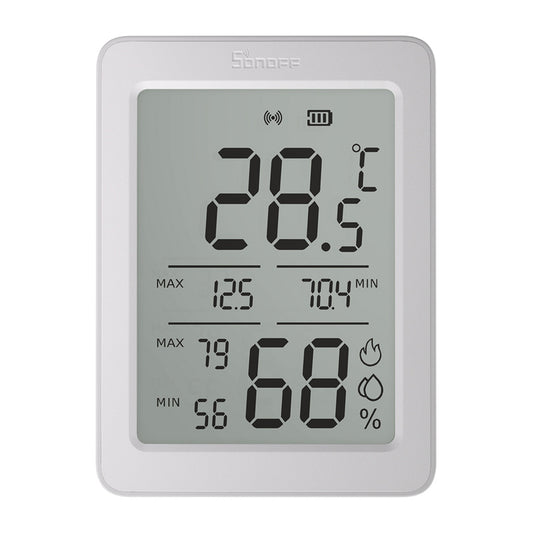 Temperature and Humidity Senso ZigBee LCD Sonoff AirGuard TH SNZB-02DR2