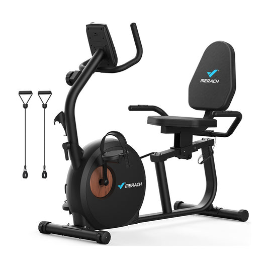 Recumbent bike MERACH (black)