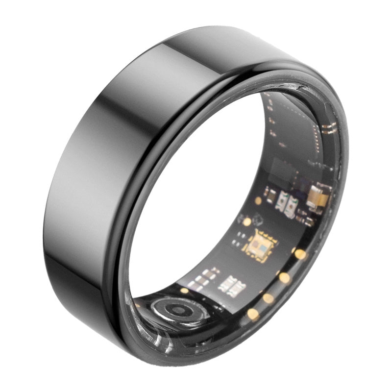 COLMI R02 Smart Ring Size 8 18.1mm (Black) + Charging Case