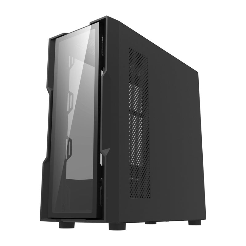 Darkflash DK431 Glass Black Computer Case (No Fans)
