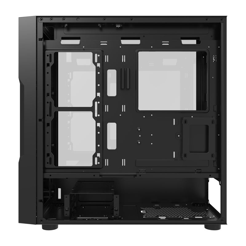 Darkflash DK431 Glass Black Computer Case (No Fans)