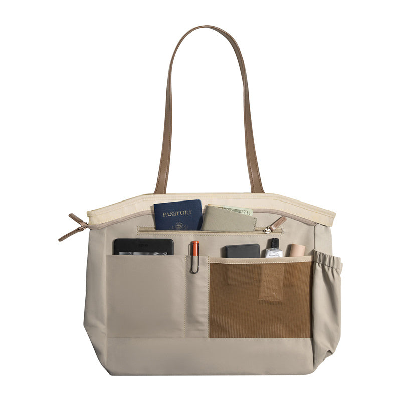 Versatile-T23 Laptop Tote Bag Khaki