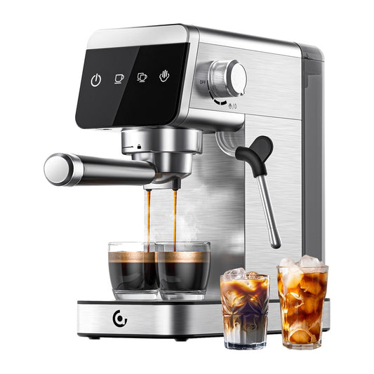 Coffee Machine AMZCHEF CE-AZ-EM1501-SV (silver)