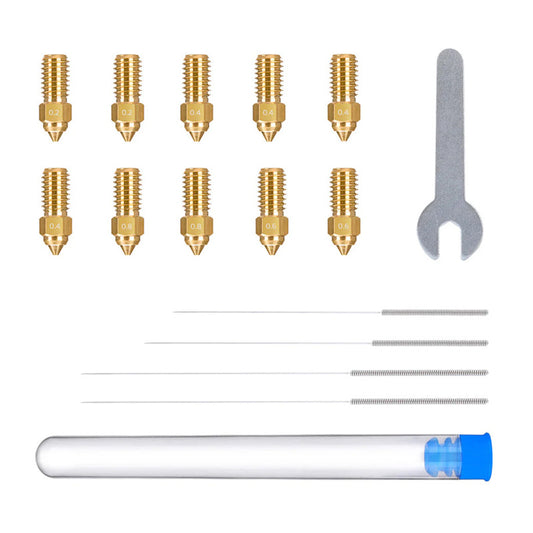Neptune 4/4 Pro Multi-size brass nozzle pack (2pcs