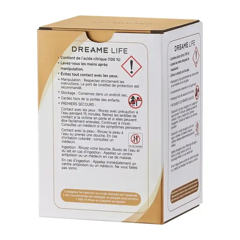 Citric acid descaling agent for Dreame N20 Steam 20g x 12pcs